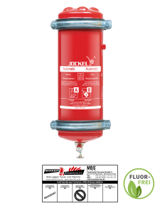 Jockel 9L Auslösetemp. 93 °C Schaum Automatik-Feuerlöscher fluorfrei inkl. Plakette